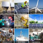 Shirbly 1/0 Gauge Battery Cable, 20FT Red + 20FT Black 1/0 AWG Pure Copper Wire Welding Cable, for Automotive, Battery, Solar and Generator, Standard USA OFC Wire