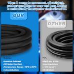 6/4 6 Gauge SOOW Electric Wire 6 AWG 6/4 Portable Power Cable 600V 4 Conductor 6 Gauge SOOW Extension Cord for Portable Light,Welder,Generator,NEMA 14-50 RV Outlet Box,EV Car Battery Charger-50ft