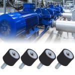 Joyzan M6 Rubber Studs Anti-Vibration Isolators 4PCS