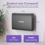 Mini UPS, 15000mAh Uninterruptible Power Supply with DC Output USB 5V/2A DC 5V/9V/12V/2A, Power Supply Battery Backup for Router, Modem, Security Camera, Breast Pump, and More (15000mAh)