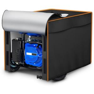 SHINVAN Universal Generator Cover with 4 Size Options, Heavy-Duty Waterproof Outdoor Protection Fits Most 3000-15000W Generators (Fits for DuroMax, Westinghouse, Champion, Honda, Predator, etc)