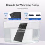 ECO-WORTHY 4.68KWH Solar Power Complete Kit Pro 1200W 48V with Lithium Battery and Inverter for Home: 6pcs 195W Solar Panel + 2pcs 48V 50Ah Li-Battery + 3500W Solar Charger Inverter