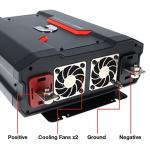 Cummins 3000 Watts Inverter Modified Sine Wave Truck Inverter 12 Volts to 110 Volts Four AC Outlets Two USB Ports (Plus Cable Kit)- CMN3000W - Inverters for Vehicles, Van Life, Camping