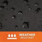 Modern Leisure Basics Outdoor Generator Cover, 38”L x 28”W x 30”H, Black