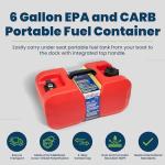 Scepter 6 Gallon Marine Portable Fuel Tank