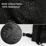 38”L x 30”W x 28”H Waterproof Generator Cover, 600D Outdoor Generator Covers Heavy Duty Generator Protection Cover Universal for 5500-15000 Watt Portable Generators