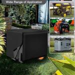 38”L x 30”W x 28”H Waterproof Generator Cover, 600D Outdoor Generator Covers Heavy Duty Generator Protection Cover Universal for 5500-15000 Watt Portable Generators