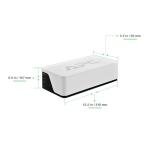 APC UPS Battery Backup, 1050VA UPS with 6 Backup Battery Outlets, Type C USB Charging, BE1050G3 Back-UPS
