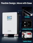ECO-WORTHY Home Power Station Backup, 48V 280AH LiFePO4 Battery with 5KW Inverter, Communication Support, for Home Backup, Emergency, Solar Energy System
