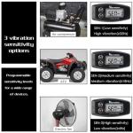 NInE-ROnG Digital Hour Meter,Vibration Activation,Maintenance Reminder,Resettable Job Timer,User Lock,for Generator Marine ATV Lawn Mower Motor and Equipment That Vibrates at Work