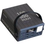 High Capacity Power Bank 100000mAh Fast Charging 22.5W PD 20W Portable USB C Battery Packs with 7 Outputs & LCD Display Battery Bank for iPhone, Samsung, iPad ,Macbook & Outdoors Camping (GREY)