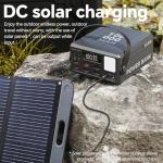 High Capacity Power Bank 100000mAh Fast Charging 22.5W PD 20W Portable USB C Battery Packs with 7 Outputs & LCD Display Battery Bank for iPhone, Samsung, iPad ,Macbook & Outdoors Camping (GREY)