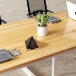 NEONWE Healing Crystal Pyramid Paperweight - Clear Glass Energy Desk Decor with Gold Stand, Meditation Gifts for Office & Home, Feng Shui Ornament, Positive Energy Generator (3.15 inch)