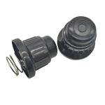 METER STAR 2 Pcs Igniter Button Cap Spark Generator Knob Gas Fire Pit AAA&AA Battery Pulse Igniter Push Button Switch M18 Thread for Replacement BBQ Ignitor Switch Cap