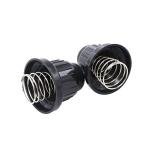 METER STAR 2 Pcs Igniter Button Cap Spark Generator Knob Gas Fire Pit AAA&AA Battery Pulse Igniter Push Button Switch M18 Thread for Replacement BBQ Ignitor Switch Cap