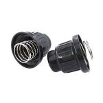 METER STAR 2 Pcs Igniter Button Cap Spark Generator Knob Gas Fire Pit AAA&AA Battery Pulse Igniter Push Button Switch M18 Thread for Replacement BBQ Ignitor Switch Cap