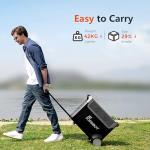 FOSSiBOT F3600 Portable Power Station, 5x120V AC Output 3600W/3840Wh LiFePO4 Battery Expandable to 11520Wh, Electrical Solar Generator for Garage, Home, Off-Grid Living, Camping, RVs