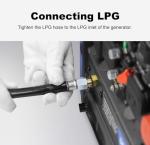 DK DK5000iE Conversion Kit Transfer Gas Powered to Propane Powered, Quick Conversion, Easy to Use