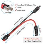 ELECTOP Solar Panel Connector Kit for Generators