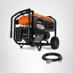 Generac 8,125 Starting Watt Portable Gas Generator - Includes Extension Cord - Home or RV Ready - Quiet, Long Runtime, Emergency Power - 49-State Compliant
