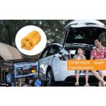 Shore Power Adapter,NEMA L5-30P Male to NEMA 5-15R/5-20R Female RV Generator Adapter, Marine 30 Amp to 110V 15 Amp/120V 20Amp Household Regular Inlet Connector