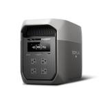 EF ECOFLOW Portable Power Station DELTA 3 Max, 2048Wh LiFePO4 Battery, Solar Generator (Solar Panel Optional), 3400W X-Boost Output, Ultra-Fast 0-80% Charging in 1.13 Hr, Home Backup & RV Camping