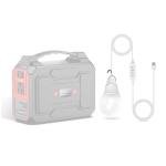 Apowking Bulbs R100 Power Bank Station, R100 Power Bank Power Station Generator Led Light Portable Emergency Lighting, Easy to use