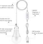 Apowking Bulbs R100 Power Bank Station, R100 Power Bank Power Station Generator Led Light Portable Emergency Lighting, Easy to use