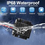 Starlink Mini Power Supply Starlink Mini 12V Adapter 12V/24V to 30V 3.5A, Waterproof DC Step Up Converter with Female Plug 9-28V Input for RV/Off-Grid/Marine, Starlink Mini Accessories