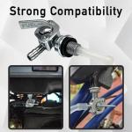 Fuel Shut Off Valve, M10 x 1.25 Generator Gas Tank Switch Valve for Engines Compatible with Go Karts and Mini Bikes and Small Engine Gas Tanks