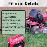 Fuel Shut Off Valve, M10 x 1.25 Generator Gas Tank Switch Valve for Engines Compatible with Go Karts and Mini Bikes and Small Engine Gas Tanks