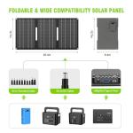 24000mAh Solar Power Bank for Camping & Emergencies