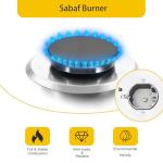 Hothit 2 Burner Propane Gas Cooktop, 12" Inch LPG/NG Dual Fuel Built-in Gas Stove Top, Stainless Steel Electronic Ignition Gas Hob for Apartment, Outdoor, RVs(L12"×W20")…