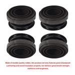 68325-Z07-003 Lower Rubber Foot Pads - by Huthbrother, Compatible With HD EB2000i & EU2000i, Fits Generator Lower Foot Rubber for EU2200 and EB2200 - Replace 68325-Z39-C90, 68325-Z44-A30 (4)