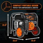 WEN 5600W Portable Generator with Electric Start