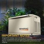 Universal Generator Part Replacement Maintenance Kit 0J57670SSM for Select Generac 410cc and 990cc Engines for Home Stand by Back Up Generators Ranging from 7kw to 18kw, with Full Synthetic Motor Oil