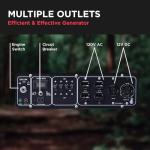 All Power, APGG10000-10,000 Watt Starting Power Generator JD Engine Gasoline Electric Start Portable Wheel Steel Frame