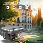 GEHENG Generator Covers, Generator Covers While Running, Top Can Be Opened for Refueling, 600D Silver Coated Oxford Waterproof Cloth+200D Flexible Fabric Inner Lining, Double Layer Material