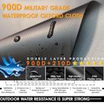 GEHENG Generator Covers, Generator Covers While Running, Top Can Be Opened for Refueling, 600D Silver Coated Oxford Waterproof Cloth+200D Flexible Fabric Inner Lining, Double Layer Material