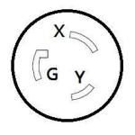 Parkworld 885217 Power Adapter Cord Generator 4-Prong 30 AMP Twist Lock L14-30 Plug to Welding L6-20 Receptacle