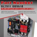 0L2911 200A Automatic Transfer Switch with Handle Compatible with Generac 200 Amp 2P 250V Generator Automatic Transfer Switch Assembly 0D9618