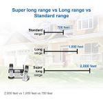 VTech IS8101 Accessory Handset for IS8151 Phones with Super Long Range up to 2300 Feet DECT 6.0, Call Blocking, Connect to Cell, Headset jack, Belt-clip, Power backup, Intercom and Expandable to 12 HS