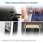 VTech IS8101 Accessory Handset for IS8151 Phones with Super Long Range up to 2300 Feet DECT 6.0, Call Blocking, Connect to Cell, Headset jack, Belt-clip, Power backup, Intercom and Expandable to 12 HS