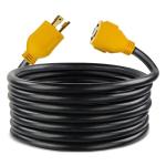 ABN 30 AMP Generator Cord – 10ft Heavy Duty Extension Cord Lock Plug, STW 3 Prong Locking Twist Plug RV Power Cord