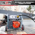 ABN 30 AMP Generator Cord – 10ft Heavy Duty Extension Cord Lock Plug, STW 3 Prong Locking Twist Plug RV Power Cord