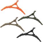 Orange Fuel Can Stabilizer for Camping Stoves,Mini Foldable Outdoor Camping Hiking Cooking Gas Tank Stove Stand,Stoves and Grills，Foldable Cartridge Canister Tripod Bracket for Hiking Camping Outdoor