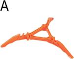 Orange Fuel Can Stabilizer for Camping Stoves,Mini Foldable Outdoor Camping Hiking Cooking Gas Tank Stove Stand,Stoves and Grills，Foldable Cartridge Canister Tripod Bracket for Hiking Camping Outdoor