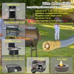 Propane to Natural Gas Conversion Kit with Hose