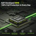 12V 100Ah LiFePO4 Battery Group 31 With Built-in 100A BMS, 15000 Deep Cycles Rechargeable Lithium Battery Prefect for Solar System, Rvs, Marine, Vans, Trailer, Backup (12V100Ah MINI)