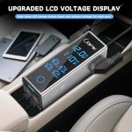 BMK BMK 300W Car Power Inverter with 12V to 110V Dual AC Outlets & 4 Fast USB Ports (QC3.0 & PD), Car Outlet Adapter with LCD Display, Smart Cooling for Laptop/CPAP/Travel